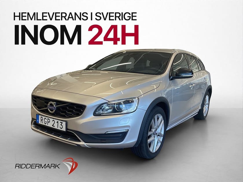 Bild 1 av Volvo V60 Cross Country D4 AWD Summum Värmare Skinn Elstol