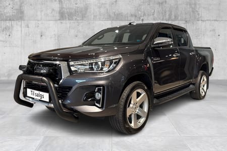 Toyota Hilux Dobbelcab D-Cab-Hengerfeste-Dab-Bluetooth-Garanti