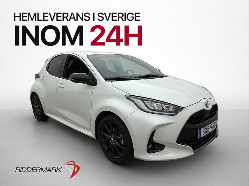 Bild 1 av Toyota Yaris Hybrid CVT Style Kamera Navi A-Farthållare BSM