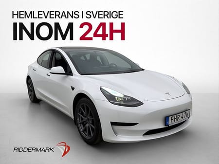 Tesla Model 3 Standard Range Plus Autopilot Svensksåld