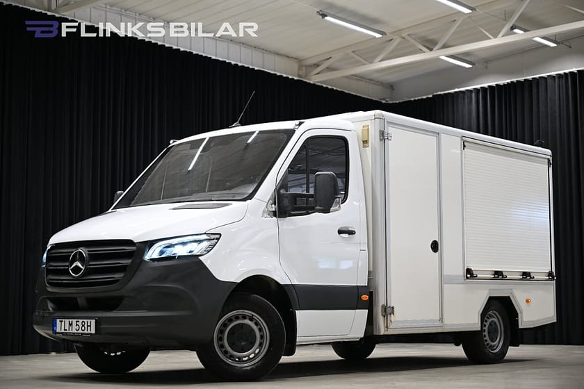 Bild 2 av Mercedes-Benz Sprinter 316 CDI Chassi 163HK Servicebil|Inredd|Solceller|Uppvärmt-skåp