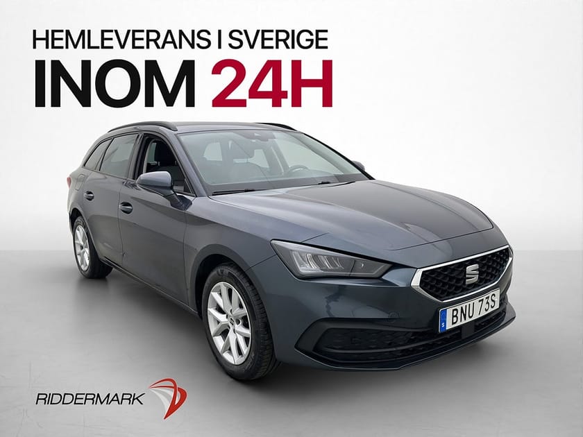 Bild 1 av SEAT Leon Sportstourer ST 1.5 TS 130hk Style Drag P-Sensor 0,48l/mil