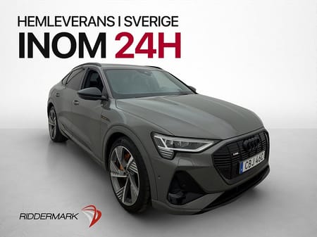 Audi e-tron Sportback 55 quattro S-Line Pano Dragkrok 360°