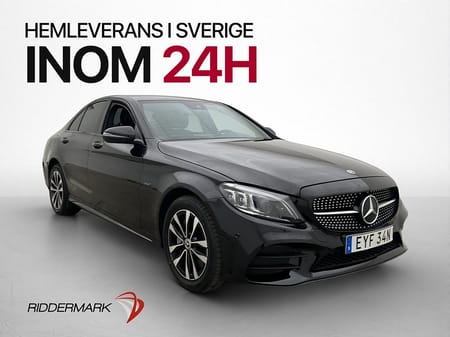 Mercedes-Benz C 300 de AMG Line Night CarPlay Halvskinn