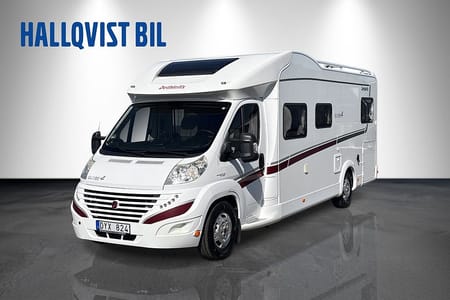 Dethleffs Campervan Fiat Globe T 7151-4 Alde Långbädd Taksäng