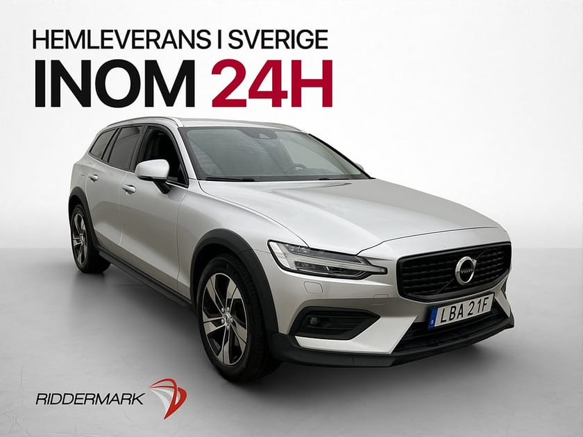 Bild 1 av Volvo V60 Cross Country B4 AWD VOC D-Värm H/K Kamera Skinn