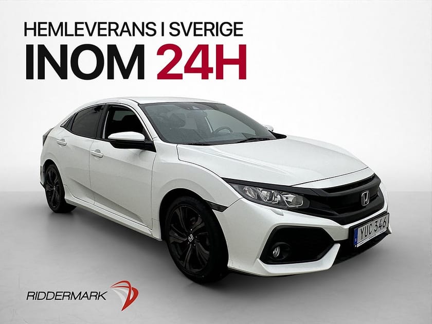Bild 1 av Honda Civic 1.0 129hk Elegance Kamera Navigation 0,51l/mil