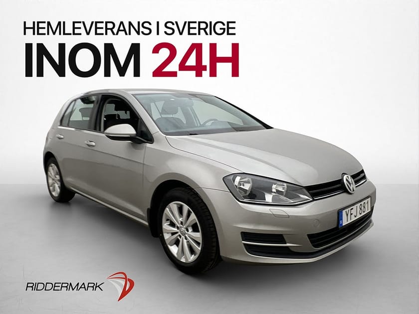Bild 1 av Volkswagen Golf 1.2 TSI 110hk CarPlay Adaptiv-Farthållare