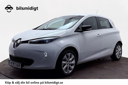 Renault ZOE R240 22 kWh Batterihyra Navi Kamera Värmare 88hk