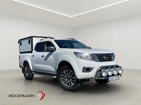 Nissan Navara Dubbelhytt Tekna 2.3 4WD D-Värm HUNDKÅPA Diff Drag Skinn