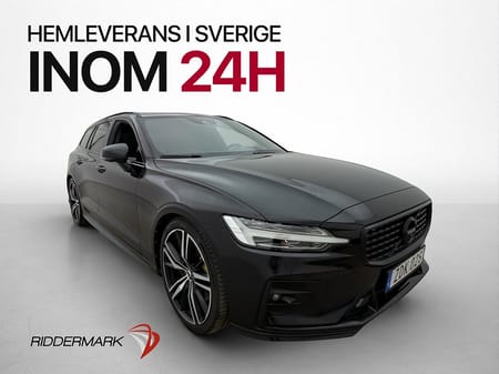 Volvo V60 T6 AWD R-Design Pano HUD H/K VOC Värm 360° Navi