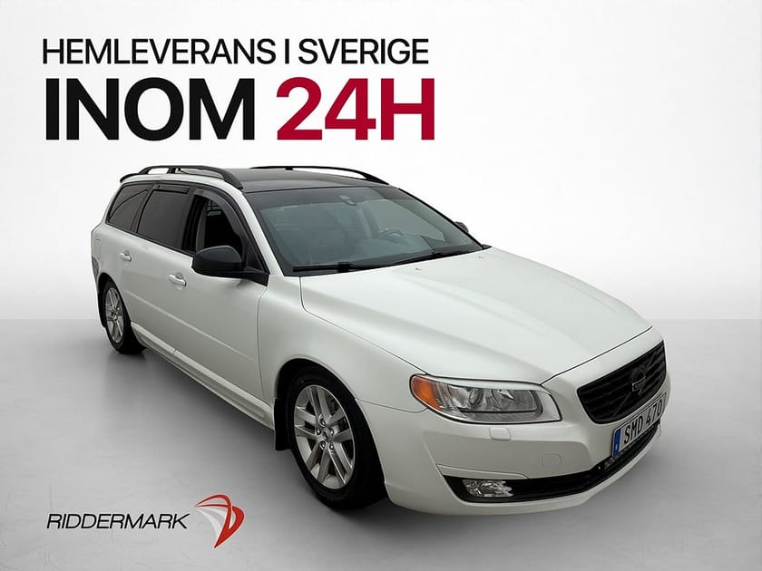 Bild 1 av Volvo V70 D3 Momentum Värmare Drag Sensorer Halvskinn