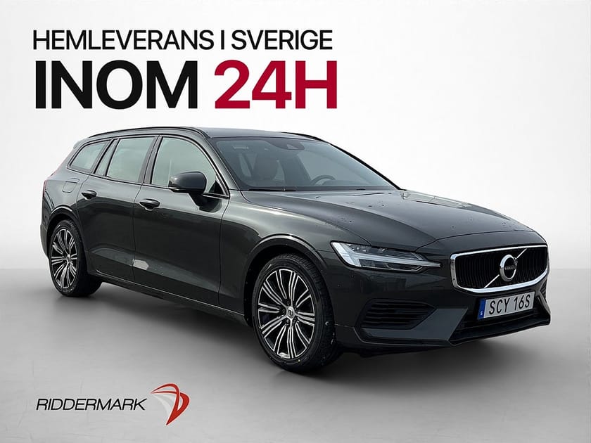 Bild 1 av Volvo V60 Recharge T6 AWD Momentum Skinn Värmare Drag VOC