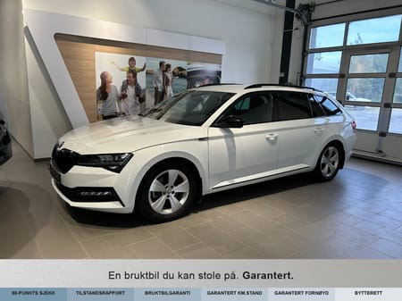 Škoda Superb Stasjonsvogn Sup3fl stv sportl d2004x4dsg