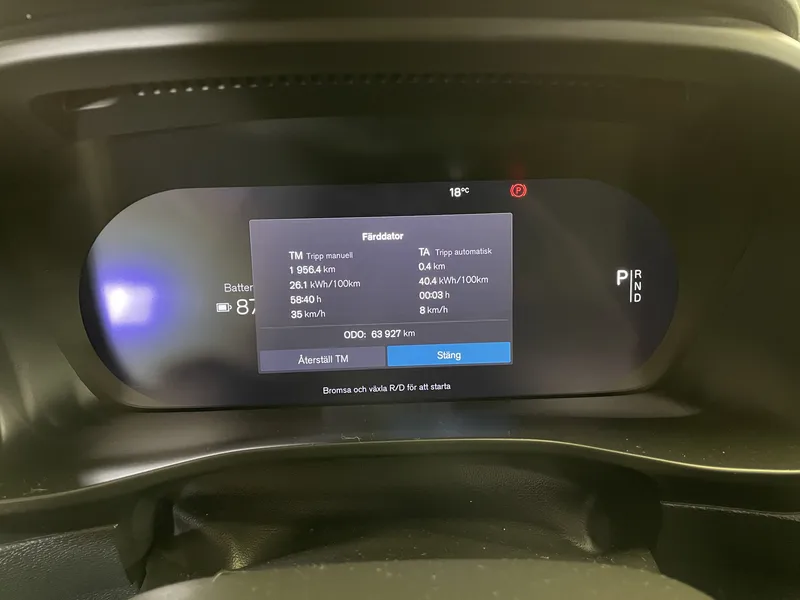 Bild 9 av 12 – Volvo C40 Recharge Core