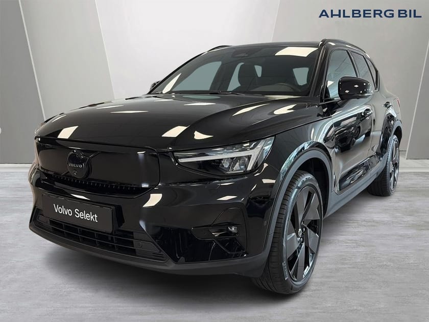 Bild 4 av Volvo EX40 Twin Motor Performance UltraBlackSE🟤Dragkrok halvautomatisk, Parkeringskamera 360, Panoramatak Google Maps, Apple Carplay