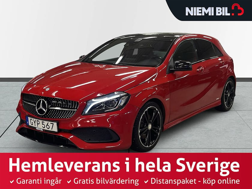 Bild 1 av Mercedes-Benz A 220 d AMG Sport Pano/Kamera/MoK-värm/AdaptivFart/SoV