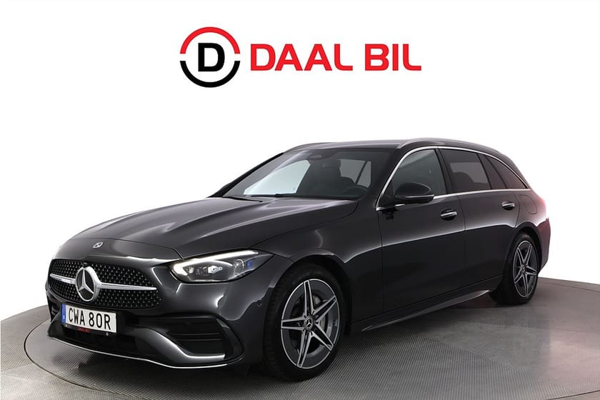 Bild 1 av Mercedes-Benz C 300 T de 4MATIC C300 4M 313HK AMG P-VÄRM DRAG 360° NAVI APP-CON