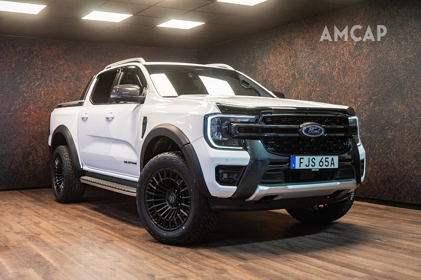 Bild 1 av Ford Ranger Dubbelhytt 2.0 e-4WD Wildtrak | MOMS | Breddare | B&O | 4751kr/mån