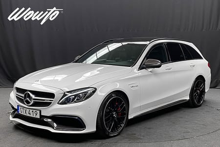 Mercedes-Benz AMG C 63 S T 510HK /Kolfiber /Sv-Såld /Se Sp