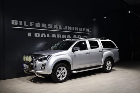 Isuzu D-Max Crew Cab 1.9 4WD Flakkåpa/Värmare/Dragkrok/SoV-hjul