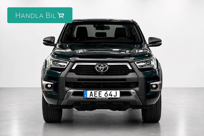 Bild 3 av Toyota Hilux Dubbelhytt 2.8 4WD Invincible Drag JBL Skinn 360° Moms 204hk
