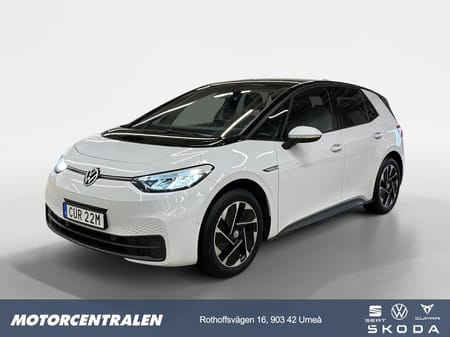 Volkswagen ID.3 Pro Performance Performance, 204HK/Backkamera/ACC/Ink.v.hjul