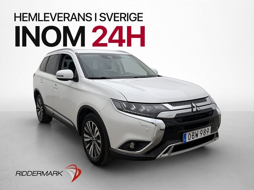 Bild 1 av Mitsubishi Outlander 2.0 4WD 150hk Comfort Kamera Rattvärme
