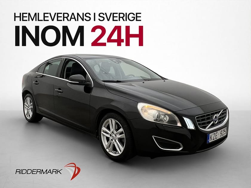 Bild 1 av Volvo S60 D3 163hk Summum Värmare Skinn Elstol Farthållare