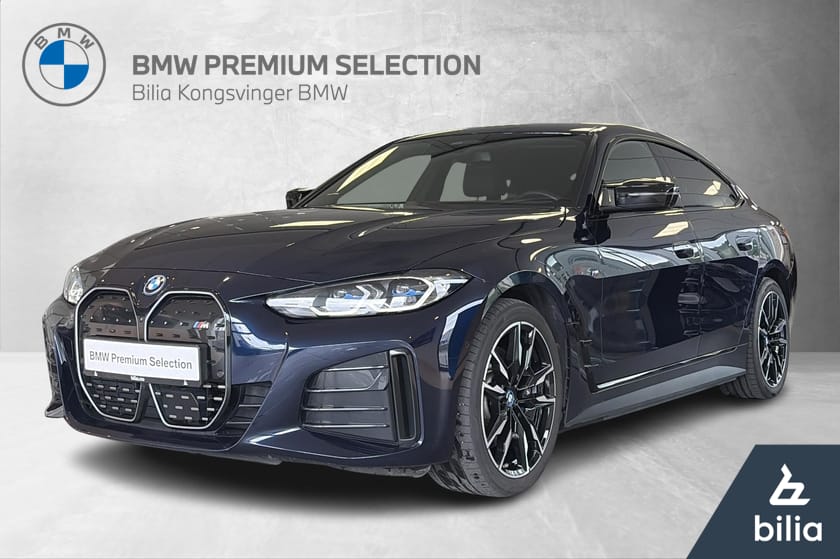Bilde 1 av BMW i4 M50 xDrive Gran Coupé M50|FC|Skinn|Comf.Acc|Laser|HUD|ACC|19"|H.feste|BSI