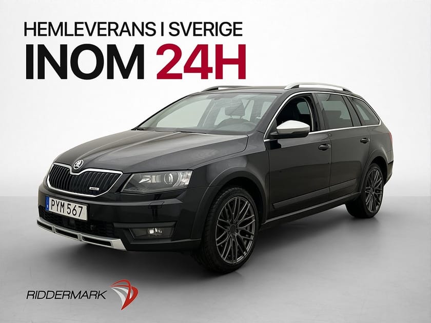 Bild 3 av Škoda Octavia Scout Skoda TDI 150hk 4x4 Värmare Canton Kamera Drag