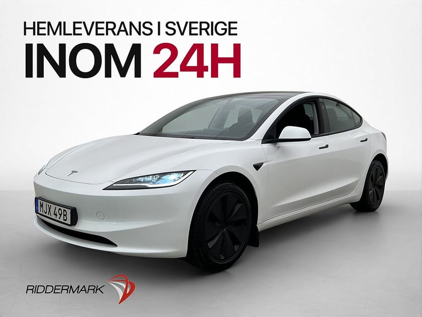 Bild 4 av Tesla Model 3 Long Range RWD Bakre Display Svensksåld MOMS