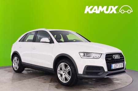 Audi Q3 2.0 TDI quattro GRILL PÅ KÖPET! B-Kam Drag Läder P-Sens