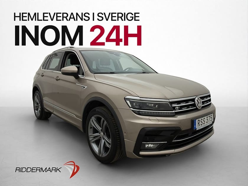 Bild 3 av Volkswagen Tiguan 2.0 TDI 4M 190hk R Line Värm Drag Skinn