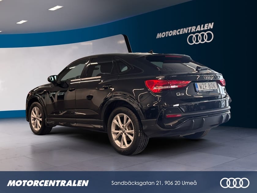 Bild 3 av Audi Q3 Sportback 40 TDI quattro 190 HK S TRONIC S