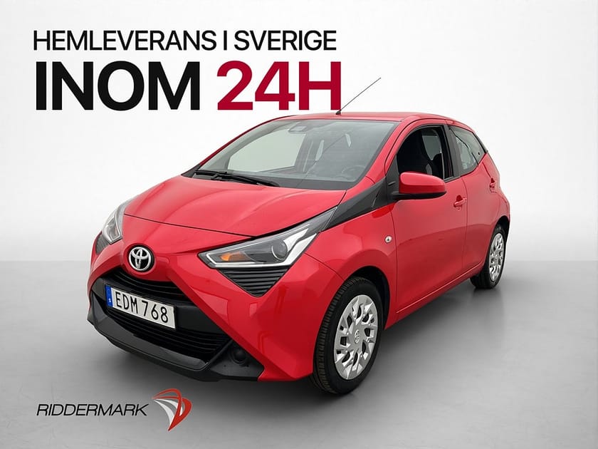 Bild 3 av Toyota Aygo 1.0 72hk X-PLAY Kamera CarPlay Farthållare