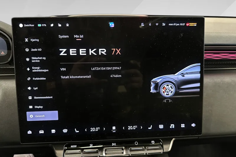 Zeekr 7X Privilege AWD bilde 20