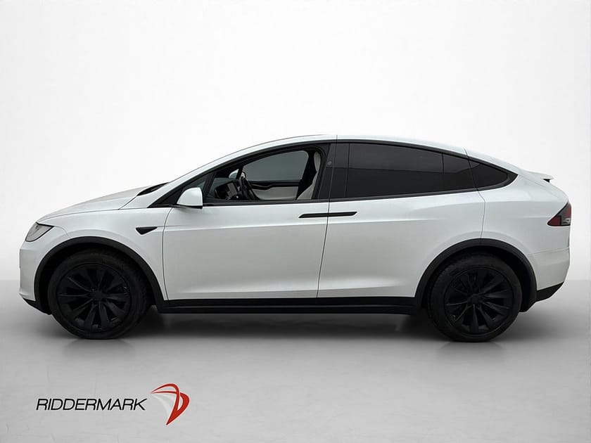 Bild 5 av Tesla Model X Long Range "FSD" Ljus Interiör Dragkrok MOMS