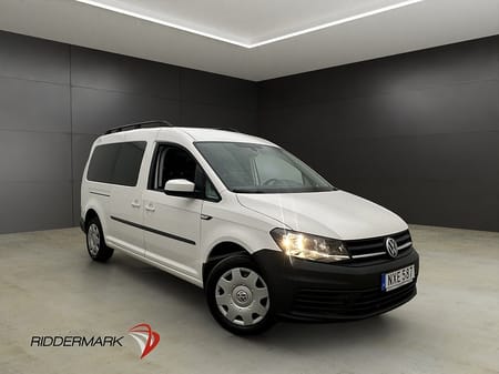 Volkswagen Caddy Maxi Life 7-Seater Värmare Dragkrok 5-Sits B-Kamera