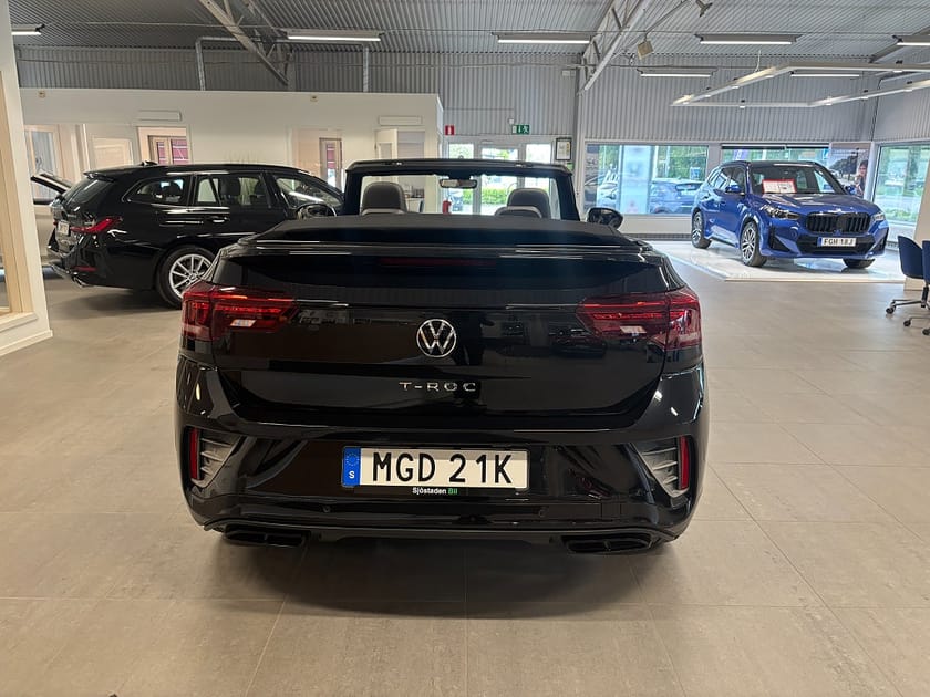Bild 5 av Volkswagen T-Roc Cabriolet 1.5 TSI DSG R-Line Adap Farth Led Skinn 1 äg