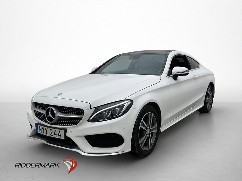 Bild 3 av Mercedes-Benz C 220 d Coupé AMG Pano Burmester Navi Kamera