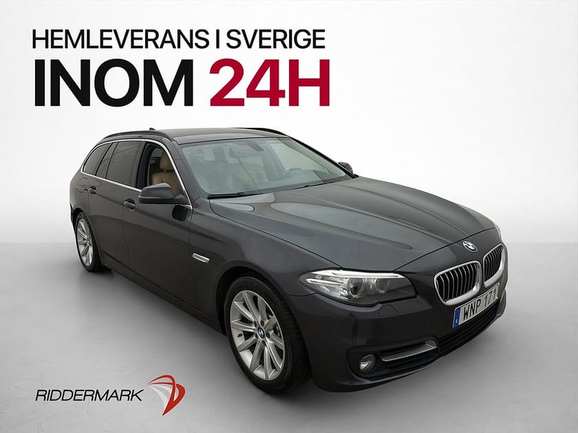 Bild 1 av BMW 520d xDrive Touring 520 190hk D-Värmare Skinn Drag Navi