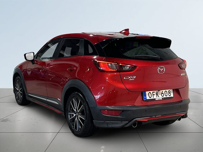 Bild 5 av Mazda CX-3 2.0 Optimum AWD BOSE Kamera HuD GPS Skinn Webasto SoV