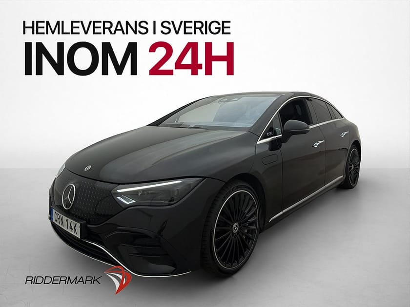 Bild 1 av Mercedes-Benz EQE 350+ 90.6 kWh AMG Pano Burm HUD Värm 360°