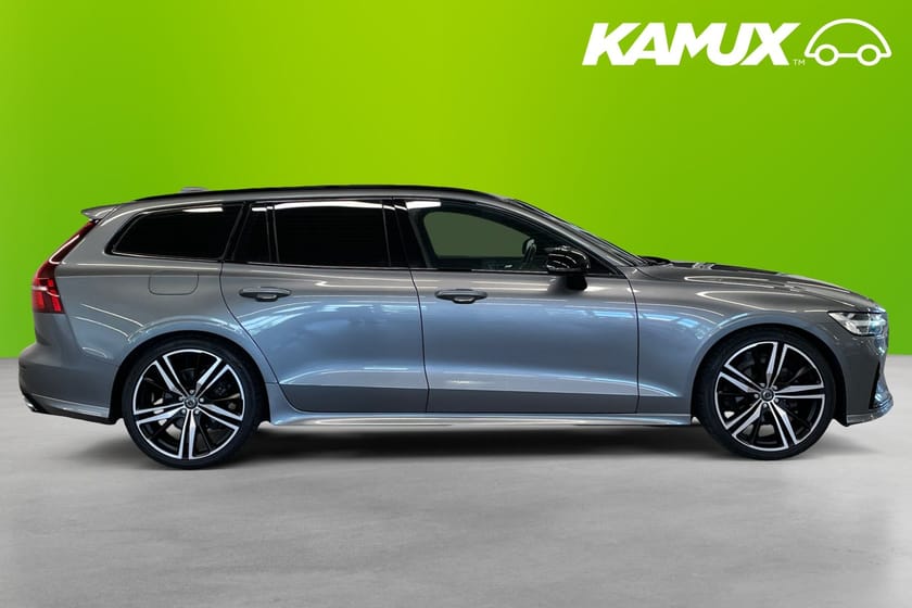 Bild 2 av Volvo V60 B4 R-Design 197 hk GRILL PÅ KÖPET Pano 360-kam HuD Skinn H/K Drag