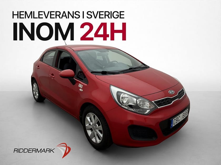 Bild 1 av Kia Rio 1.2 84hk GLS Låg-Årsskatt 0.50 l/mil