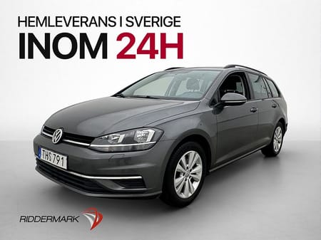Volkswagen Golf Sportscombi 1.6 TDI Dragkrok Kamera Adaptiv-Fart CarPlay