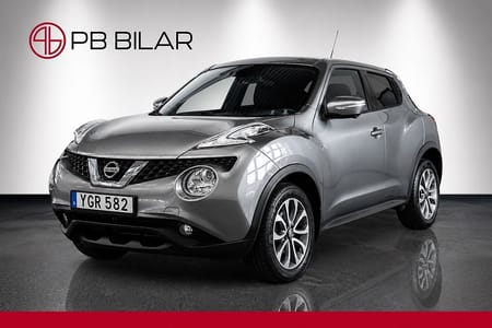 Nissan Juke 1.2 DIG-T Manuell 115hk Tekna Läder Panorama 360°