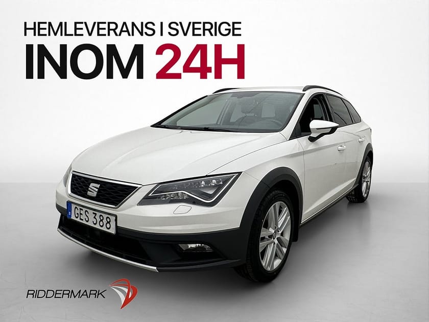 Bild 3 av SEAT Leon X-Perience 125hk M&K-Värmare Kamera Halvskinn Drag