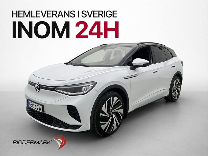 Bild 1 av Volkswagen ID.4 GTX 299hk Värmare Dragkrok Kamera Halvskinn